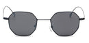 Women Hexagonal Color Tinted Sunglasses With 100% UV 400 Protection-black-as shown in photo-JadeMoghul Inc.