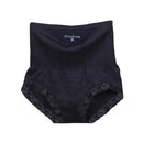 Women High Waist Cotton And Lace Breathable Body Shaper Panties