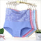 Women High Waist Flower Lace Body Shaper Panties-blue-L-JadeMoghul Inc.