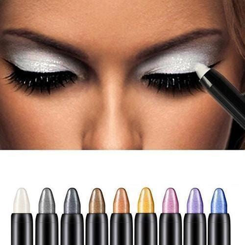 Women Highlighter Eyeshadow Pencil Crayon-Black-JadeMoghul Inc.