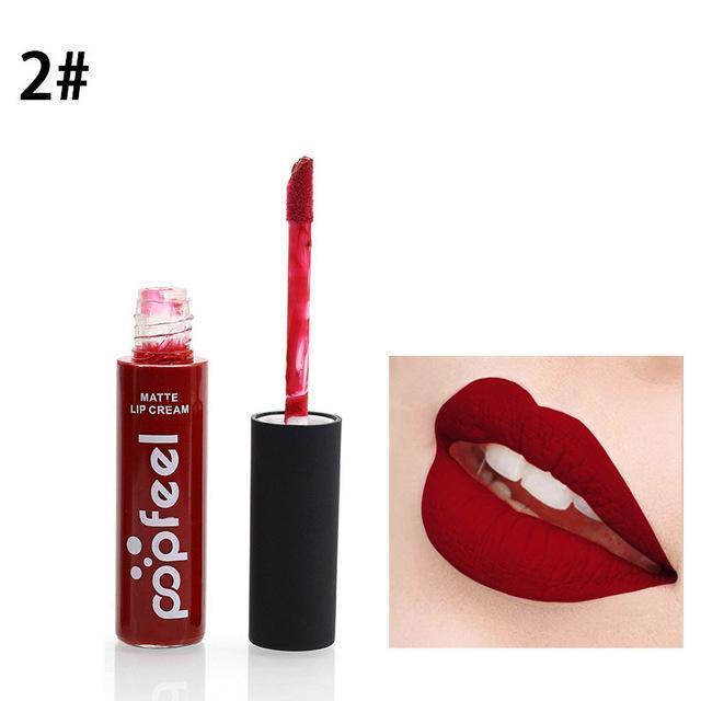 Women Highly Pigmented Waterproof Matte Liquid Lip Cream-2-JadeMoghul Inc.
