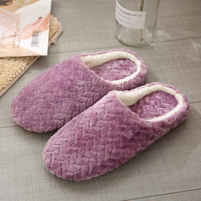Women Indoor Slippers Warm Plush Lovers Home Slipper Anti Slip Autumn Winter Shoes Woman House Floor Soft Slient Slides SH072701 JadeMoghul Inc. 