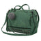 Women Large Capacity Multi Pocket Patent Leather Travel Bag-Green-32cmx24cmx14cm-JadeMoghul Inc.