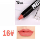 Women Lasting Water Proof Matte Lipstick Pencil-16-JadeMoghul Inc.