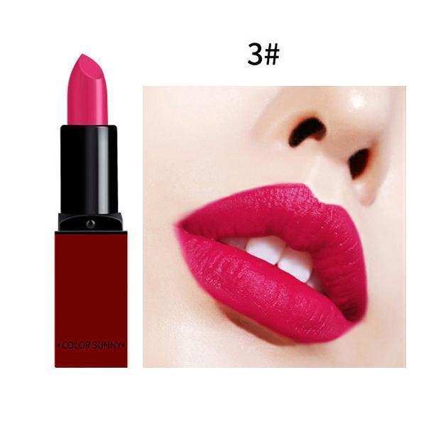 Women Lasting Water Proof Matte Mineral Lipstick-3-JadeMoghul Inc.