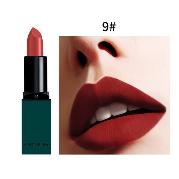 Women Lasting Water Proof Matte Mineral Lipstick-9-JadeMoghul Inc.