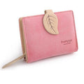 Women Leap Applique Clasp And Zipper Wallet-short rose-JadeMoghul Inc.