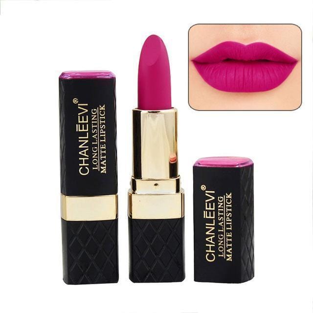 Women Long Lasting Water Proof Matte Hydrating Mineral Lipstick-13-JadeMoghul Inc.