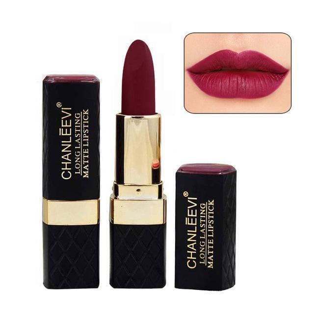 Women Long Lasting Water Proof Matte Hydrating Mineral Lipstick-67-JadeMoghul Inc.