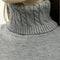 Women Long Sleeve Turtle Neck Cable Knit Sweater-Pink-S-JadeMoghul Inc.