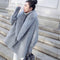 Women Loose Fit Fashion Warm Winter Coat-Gray-L-JadeMoghul Inc.