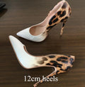 Women Luxurious Ombre Leopard Design Stilettos Heels-white leopard 12cm-4-JadeMoghul Inc.