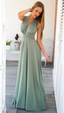 Women Maxi Dress - Convertible Wrap Party Dresses-20-XXS-JadeMoghul Inc.