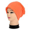 Women / Men Unisex Cotton Blend Slouch Beanie/ Hat-Orange-JadeMoghul Inc.
