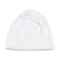 Women / Men Unisex Cotton Blend Slouch Beanie/ Hat-White-JadeMoghul Inc.