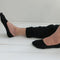Women / Men Unisex Loafer Boat Cut Cotton Socks/ Slippers-Black-One Size-JadeMoghul Inc.