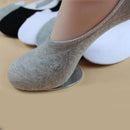 Women / Men Unisex Loafer Boat Cut Cotton Socks/ Slippers-Grey-One Size-JadeMoghul Inc.