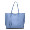 Women Messenger Bags Leather Casual Tassel Handbags Female Designer Bag Vintage Big Size Tote Shoulder Bag High Quality bolsos-blue-(30cm<Max Length<50cm)-JadeMoghul Inc.