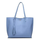 Women Messenger Bags Leather Casual Tassel Handbags Female Designer Bag Vintage Big Size Tote Shoulder Bag High Quality bolsos-blue-(30cm<Max Length<50cm)-JadeMoghul Inc.