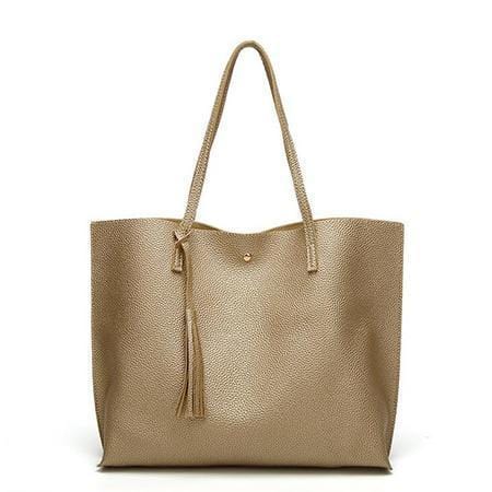 Women Messenger Bags Leather Casual Tassel Handbags Female Designer Bag Vintage Big Size Tote Shoulder Bag High Quality bolsos-gold-(30cm<Max Length<50cm)-JadeMoghul Inc.