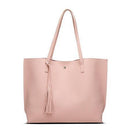 Women Messenger Bags Leather Casual Tassel Handbags Female Designer Bag Vintage Big Size Tote Shoulder Bag High Quality bolsos-pink-(30cm<Max Length<50cm)-JadeMoghul Inc.
