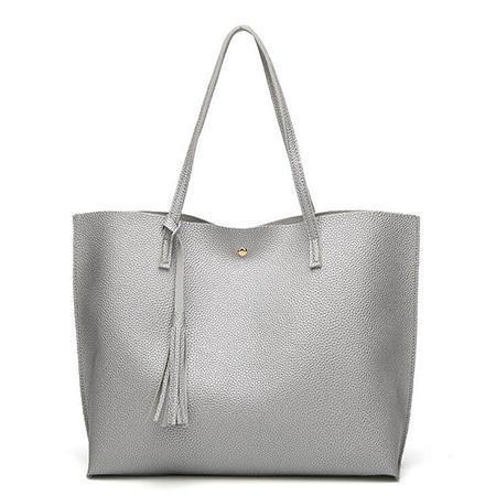 Women Messenger Bags Leather Casual Tassel Handbags Female Designer Bag Vintage Big Size Tote Shoulder Bag High Quality bolsos-silver-(30cm<Max Length<50cm)-JadeMoghul Inc.