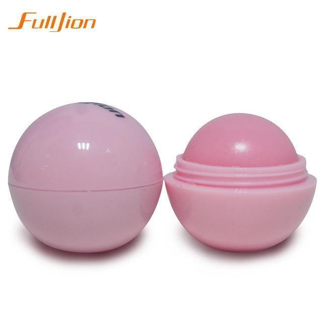 Women Moisturizing Flavored Ball Lip Balm-Pink-JadeMoghul Inc.
