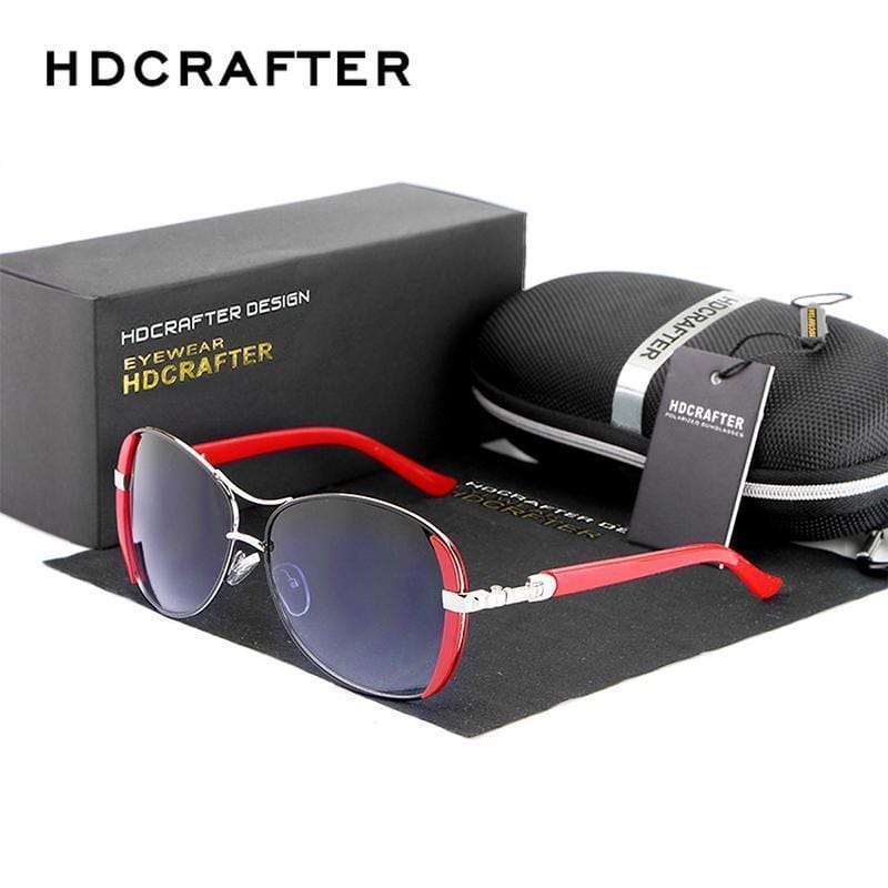 Women Oval Shaped Colored Metal frame Sunglasses With 100% UV 400 Protection-Purple-China-JadeMoghul Inc.