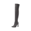 Women Over The Knee High Boots-Dark grey-3-JadeMoghul Inc.