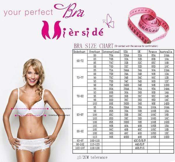 Women's Lingerie  Padded Push Up Bra And Lace Panties Set