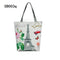 Women Paris Theme Cotton Canvas Tote Bag-CB003q-JadeMoghul Inc.