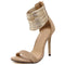 Women party Wear 4 Inch Stilettos With Metal Ring Detailing-Apricot-5-JadeMoghul Inc.