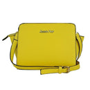Women Patent Leather Messenger Crossbody Bag-Yellow-JadeMoghul Inc.