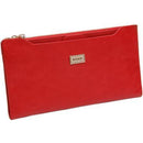 Women Patent Leather Wallet With Zipper Coin Pocket-Big Size Red 838-JadeMoghul Inc.