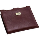Women Patent Leather Wallet With Zipper Coin Pocket-Middle Size Brown839-JadeMoghul Inc.