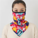 Women Print Face Scarf Winter Spring Mask Female Bandana Designer Warm Foulard Cotton Soft Neck Scarves Ring Wraps Cover 2020 JadeMoghul Inc. 