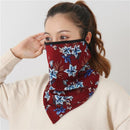 Women Print Face Scarf Winter Spring Mask Female Bandana Designer Warm Foulard Cotton Soft Neck Scarves Ring Wraps Cover 2020 JadeMoghul Inc. 