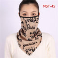 Women Print Face Scarf Winter Spring Mask Female Bandana Designer Warm Foulard Cotton Soft Neck Scarves Ring Wraps Cover 2020 JadeMoghul Inc. 