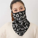 Women Print Face Scarf Winter Spring Mask Female Bandana Designer Warm Foulard Cotton Soft Neck Scarves Ring Wraps Cover 2020 JadeMoghul Inc. 