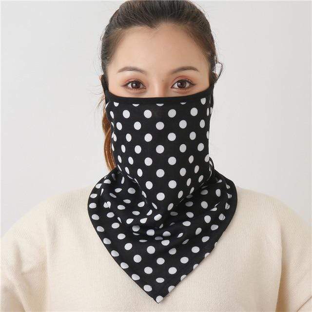 Women Print Face Scarf Winter Spring Mask Female Bandana Designer Warm Foulard Cotton Soft Neck Scarves Ring Wraps Cover 2020 JadeMoghul Inc. 