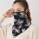 Women Print Face Scarf Winter Spring Mask Female Bandana Designer Warm Foulard Cotton Soft Neck Scarves Ring Wraps Cover 2020 JadeMoghul Inc. 