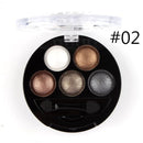 Women Professional High Pigment Metallic Eye Shadow Palette-02 Nature-JadeMoghul Inc.