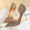 Women Pumps Extrem Sexy High Heels Women Shoes Thin Heels Female Shoes Wedding Shoes Gold Sliver White Ladies Shoes-champagne-4.5-JadeMoghul Inc.