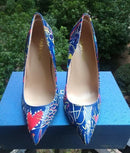 Women Pumps / Stiletto high heels Spring Wedding Party Women Shoes-blue 10cm heels-11-JadeMoghul Inc.