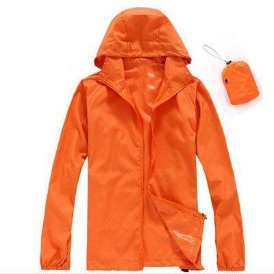 Women Quick dry Hiking Jacket-Orange-XS-JadeMoghul Inc.