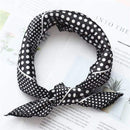 Women Rabbit Ear Print Headbands Retro Hair Accessories Knotted Turban Bandage Bandanas Hairband Headwrap Hair Bands AExp