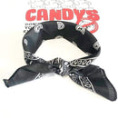 Women Rabbit Ear Print Headbands Retro Hair Accessories Knotted Turban Bandage Bandanas Hairband Headwrap Hair Bands AExp