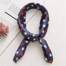 Women Rabbit Ear Print Headbands Retro Hair Accessories Knotted Turban Bandage Bandanas Hairband Headwrap Hair Bands AExp