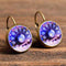 Women Retro Colorful Enamel Mandala Earrings