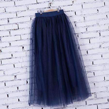 Women's Long Tulle Skirt